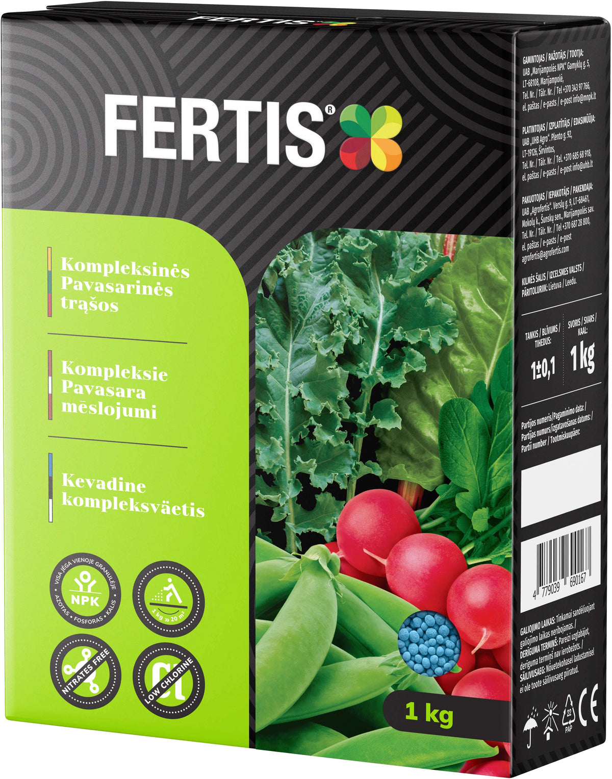 Kompleksinės Pavasarinės trąšos FERTIS , 1 kg