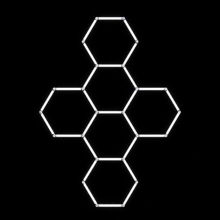 Modulinis lubinis LED šviestuvas Hexagon