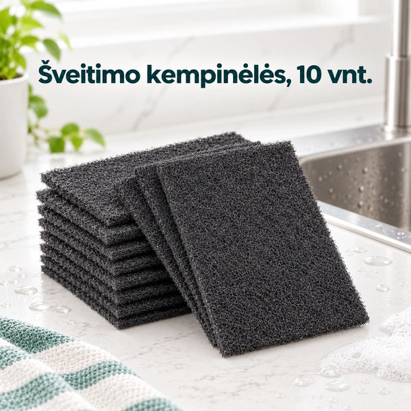 Aukštos kokybės valymo šveistukai, 10 vnt.