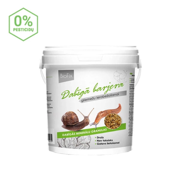 BIOFIX natūralus mechaninis barjeras nuo sraigių ir šliužų 1,5 kg