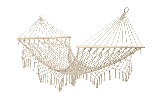 Boho stiliaus sodo hamakas