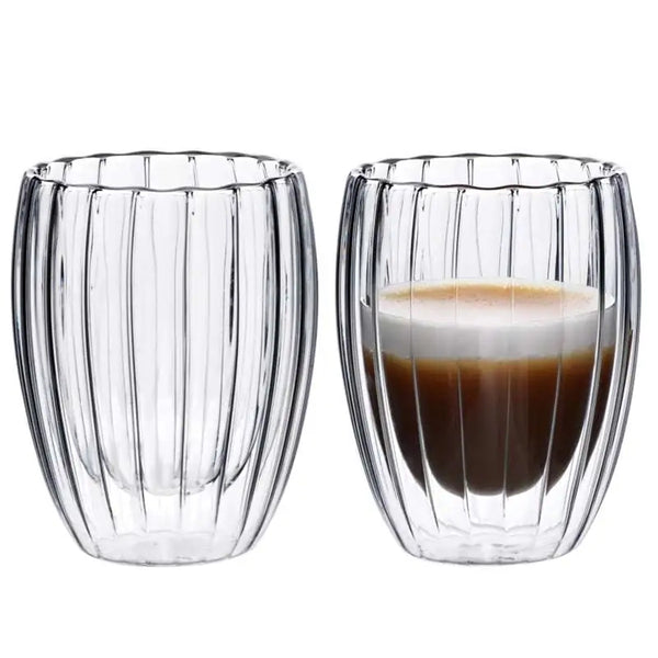 Dvigubo stiklo puodelis 250ML