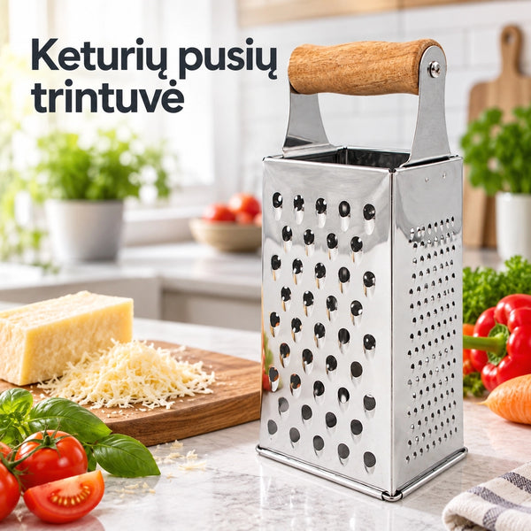 Keturių pusių nerūdijančio plieno tarka
