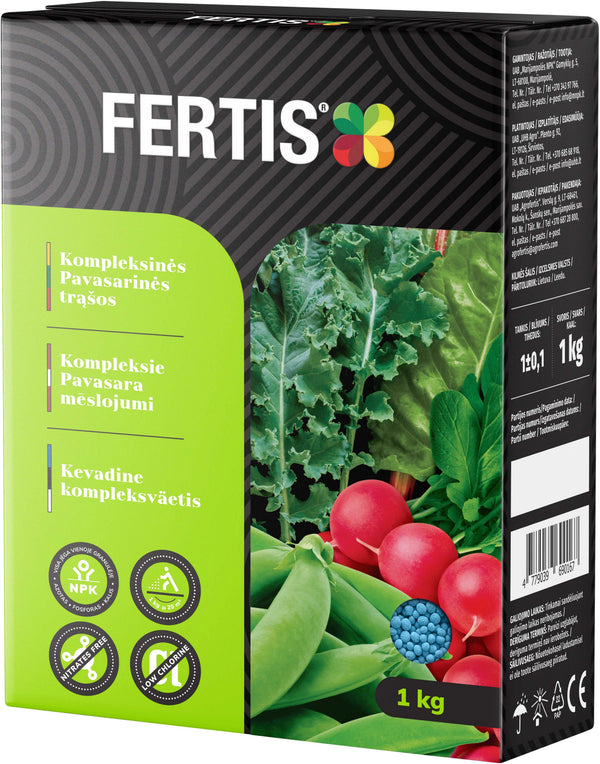 Kompleksinės Pavasarinės trąšos FERTIS , 1 kg