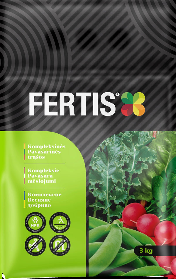 Kompleksinės Pavasarinės trąšos FERTIS , 3kg