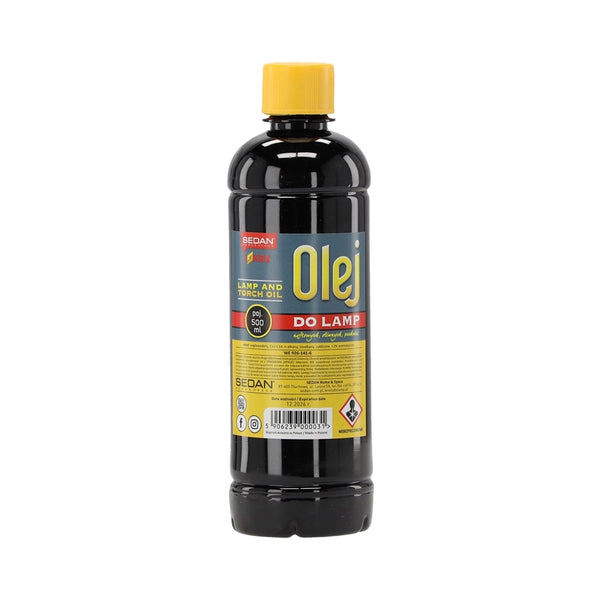 Lempų aliejus 500 ml – švarus ir stabilus degimas