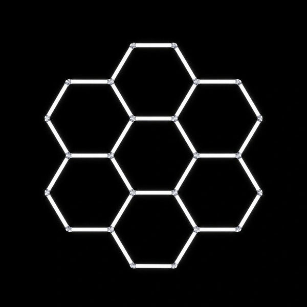 Modulinis lubinis LED šviestuvas Hexagon