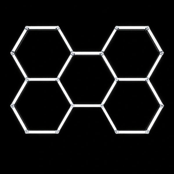 Modulinis lubinis LED šviestuvas Hexagon