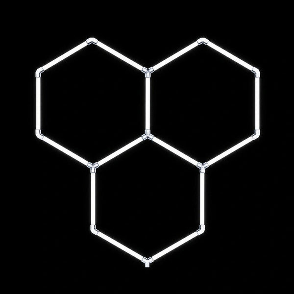 Modulinis lubinis LED šviestuvas Hexagon
