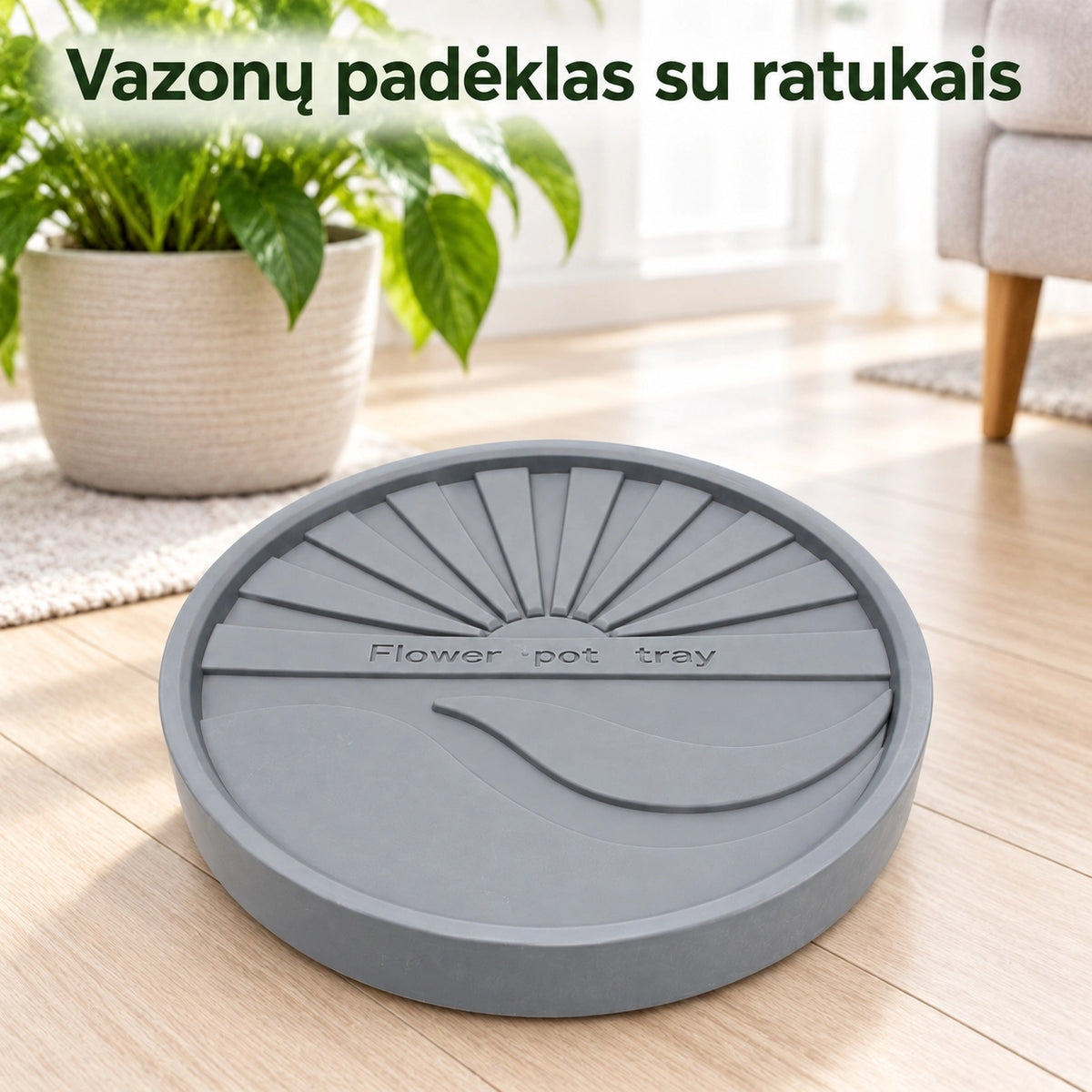 Vazono padėkliukas 33 × 6 cm